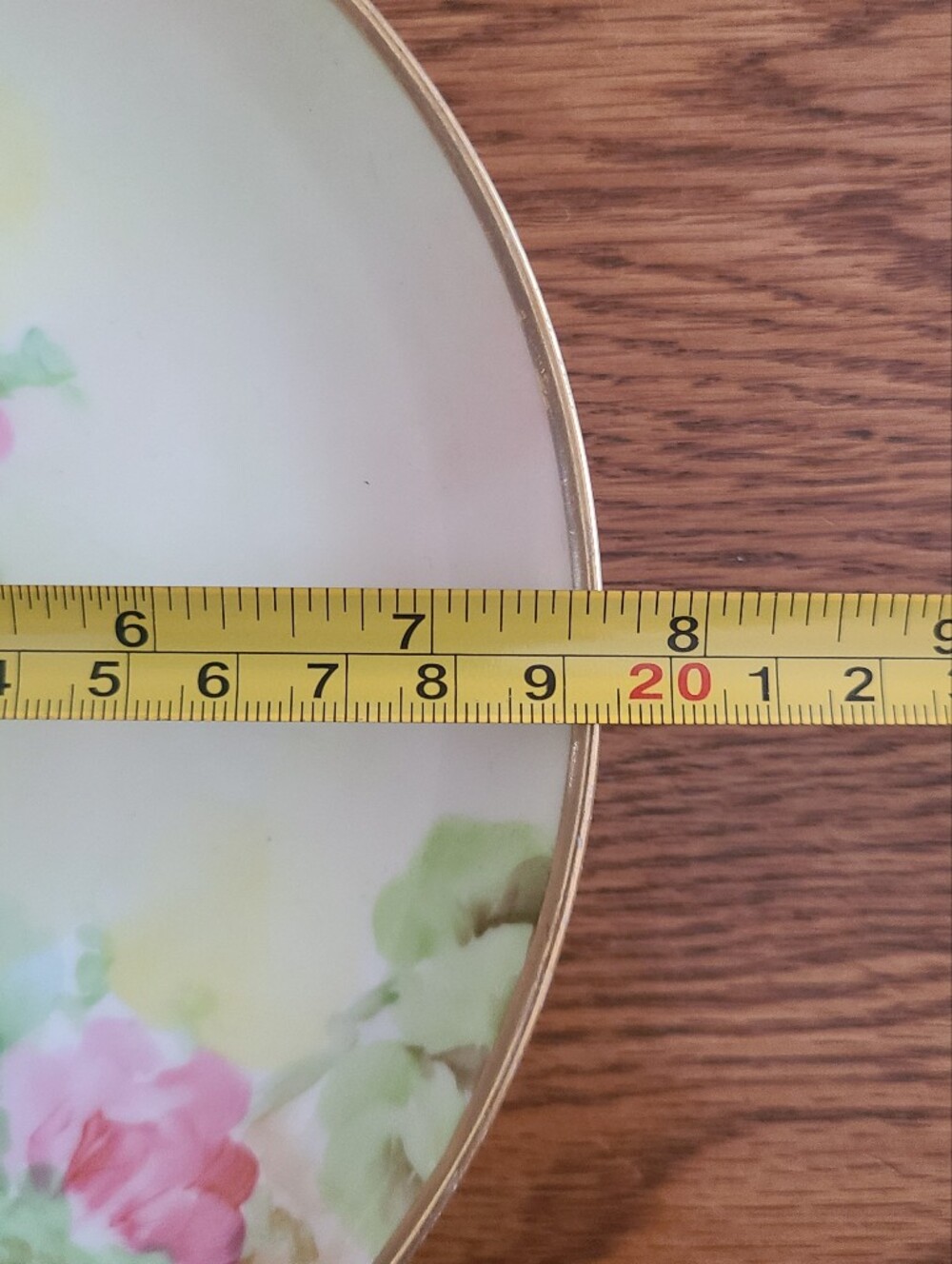 Vintage Bavaria Hand-painted Porcelain Plate - Picture 3 of 3